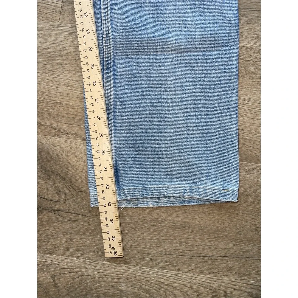 Carhartt B237 STW Dungaree Denim Carpenter Jeans 32x33 Y2K 100% Cotton Workwear